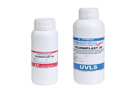 Techniplast 3D- UVLS +LC- żywica epoksydowa do odlewów10cm