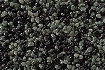 Kamienny Dywan - Płynny Bruk - posadzka ; Czarno - Zielony