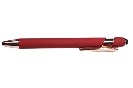 Długopis metalowy ELLA SOFT - Bordowy