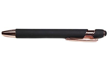 Długopis metalowy ELLA SOFT - Czarny