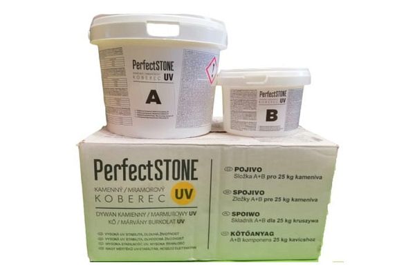 PerfectStone UV - Zestaw żywica odporna UV + utwardzacz