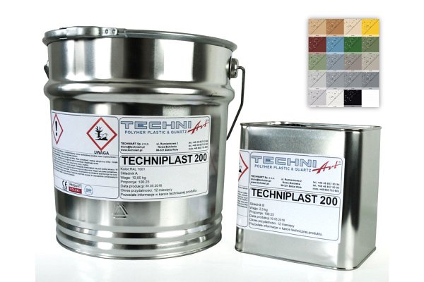 Techniplast 200 - barwna żywica epoksydowa 6,25 kg | Żywica Epoksydowa