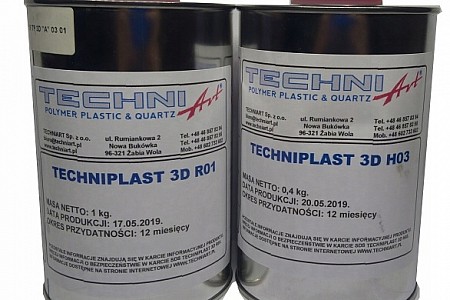 Techniplast 3D R01+H03 żywica epoksydowa odlewnicza do 10 cm