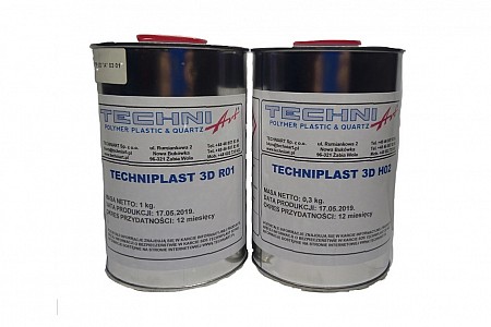 Techniplast 3D R01+H02 żywica epoksydowa odlewnicza do 5 cm
