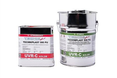 Techniplast 500 PU-UVR C - barwna żywica poliuretanowa 4 kg